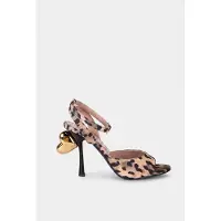 Moschino Goatskin Sandals Brown Talla: 40 | Pumps Outlet | Mujer | Marrón