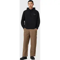 AllSaints Underground Oth Hood Jet Black/leopard Talla: S | Sudaderas con Capucha Outlet | Hombre | Negro