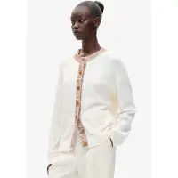 Baum und pferdgarten Cindie Cardigan White Nuthatch Talla: S | Manga Larga Outlet | Mujer | Blanco