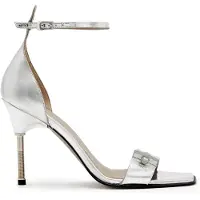 AllSaints Betty Metallic Sanda Silver Talla: 41 | Chancletas Outlet | Mujer | Gris