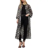 AllSaints Carine Ines Kimono White Mono Talla: 4 | Albornoces Outlet | Mujer | Blanco