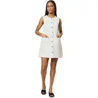 Scotch & Soda A Line Dress Antique White Talla: S | Mini Vestidos Outlet | Mujer | Blanco