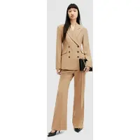 AllSaints Sevenh Blazer Camel Brown Talla: 12 | Blazers Outlet | Mujer | Marrón