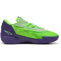 Puma Unisex Scoot Zeros Ii Nxtpro Hoops Team Violet-fluro Green P Talla: 45 | Zapatillas de Fitness Outlet | Unisex | Verde