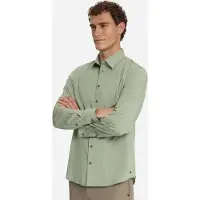 No-excess Shirt Stretch Allover Printed Moss Talla: L | Manga Larga Outlet | Hombre
