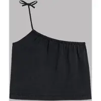 Mikuta The Black Asymmetrical Top Black Talla: XS | Blusas Outlet | Mujer | Negro