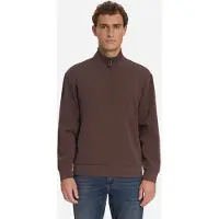 No-excess Sweater Half Zip Dark Brown Talla: M | Manga Larga Outlet | Hombre | Marrón