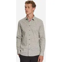 No-excess Shirt Stretch Allover Printed Caramel Talla: L | Camisas Casuales Outlet | Hombre | Marrón