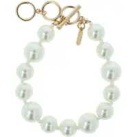 Otazu Classic Pearl Bracelet - Small Cream Talla: OS | Brazaletes Outlet | Mujer | Blanco
