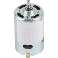 Gistuch Motor de corriente continua (DC) de 12-24V, 280W, modelo 885, de alta velocidad y funcionamiento silencioso, ideal para la fabricación de dispositivos eléctricos "hágalo usted mismo" (DIY)