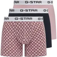 G-Star Underwear Ember 3 Pack Mixed Trunks Burnished/aop/navy Talla: M | Bóxeres Outlet | Hombre | Azul