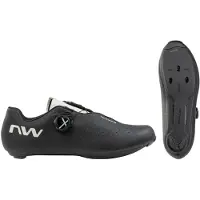 Northwave - Sonic Plus - Zapatillas de ciclismo size 42,5, negro/gris