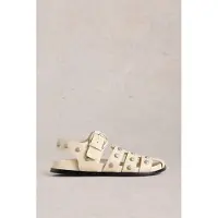 White Stuff Helena Studded Fisherman Pale Ivory Talla: 8 | Chancletas Outlet | Mujer | Blanco