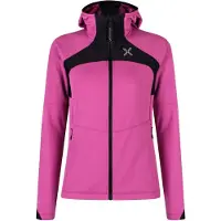 Montura - Women's Vertigo Octa Hooded Maglia - Forro polar size XL, fucsia