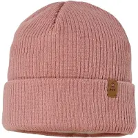 Maximo - Kid's Rippen Mütze m. Umschlag - Gorro size 51 cm, fucsia
