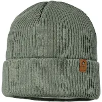 Maximo - Kid's Rippen Mütze m. Umschlag - Gorro size 49 cm, oliva