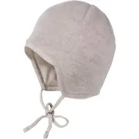 Maximo - Baby's Jersey Fleece Mütze m. Band - Gorro size 43 cm, gris