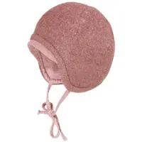 Maximo - Baby's Jersey Fleece Mütze m. Band - Gorro size 45 cm, fucsia