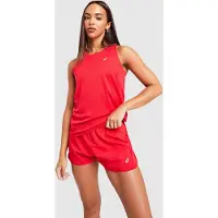 Asics - Women's Core Tank - Camiseta sin mangas size XL, rojo