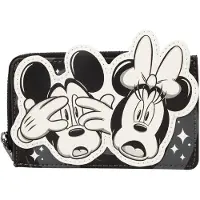 Loungefly Tarjetero Mickey &amp; Minnie Ghost