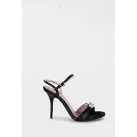 Moschino Goatskin Sandals Black Talla: 40 | Chancletas Outlet | Mujer | Negro