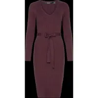 Vero moda Maternity Vestido de punto 'VMMSaba' rojo vino