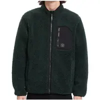 Volcom - Muzzer Fuzzar Zip - Forro polar size XXL, negro