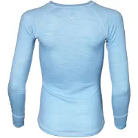 Isbjörn of Sweden - Teen's Husky Sweater Baselayer - Ropa interior merino size 158/164, azul
