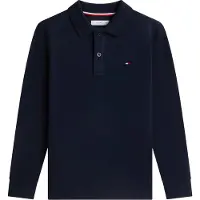 Tommy Hilfiger Camiseta 'Essential Regular Fit Long Sleeve' azul noche
