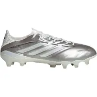 Adidas Zapatillas de fútbol 'Copa Pure IV Elite' gris plateado / blanco