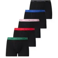 Tommy Hilfiger Underwear Calzoncillo boxer verde oscuro / rosa / rojo / negro