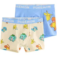 Lindex Calzoncillo 'Pokemon' beige claro / azul claro