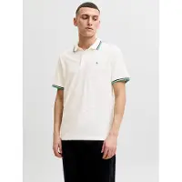 Jack & Jones Camiseta 'JJEPaulos' navy / jade / offwhite