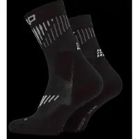 Cep - Women's Core Run Merino Mid Cut 3.0 - Calcetines de compresión size III, negro