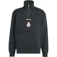 Adidas adidasSudadera con cremallera hasta el pecho Real Madrid EQT M Black Hombre