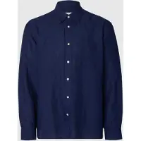 Selected Camisa azul oscuro
