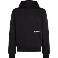 Karl lagerfeld JEANS Sudadera negro / blanco