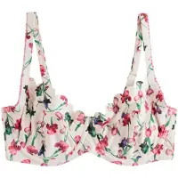 Ted Baker Top de bikini marfil / esmeralda / lila / magenta