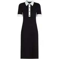 Karl Lagerfeld Vestido negro / blanco