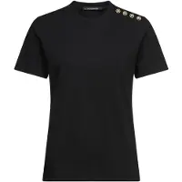 Karl Lagerfeld Camiseta 'Autograph' negro