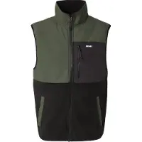 Iriedaily - Auf Deck Fleece Vest - Chaleco de forro polar size XXL, negro