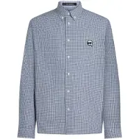 Karl Lagerfeld Camisa 'Ikon' azul / blanco