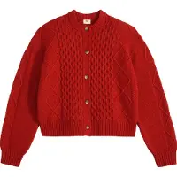 Levi's Cárdigan 'CHARLOTTE' rojo vivo