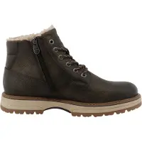Tom Tailor Botas con cordones caqui