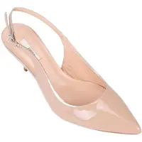 Desa Zapatos destalonado 'Slingback Stiletto' beige
