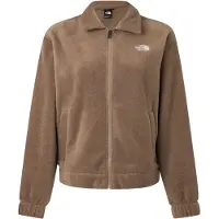 The North Face - Chaquetas Mujer - W Fleece Collared Jacket Garnet Black Heather para Mujer - Talla S - Beige