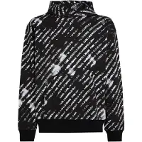 Karl lagerfeld JEANS Sudadera negro / blanco