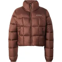 Columbia - Chaquetas Mujer - Puffect III Cropped Jacket Tobacco para Mujer de Nylon - Talla XL - Marrón