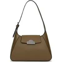 Karl Lagerfeld Bolso de hombro 'Rue St-Guillaume' taupe