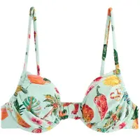 Next Top de bikini amarillo / menta / naranja / rojo oscuro